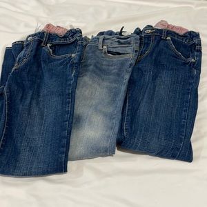 Levi girls jeans with pull waist. Size 12